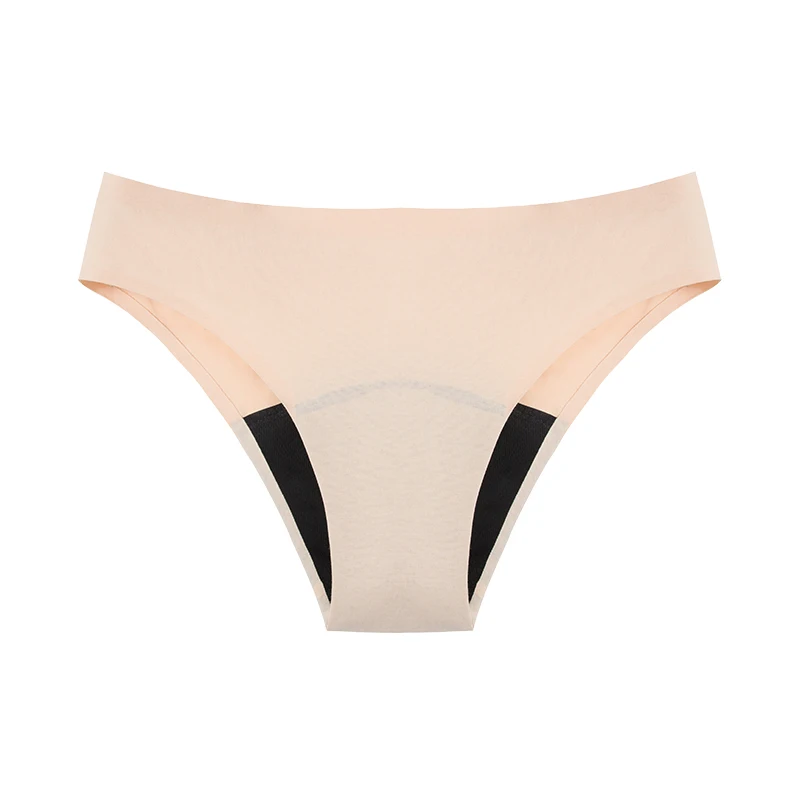 Culotte Menstruelle Sans Couture - Coton 4 Couches, Absorption Rapide